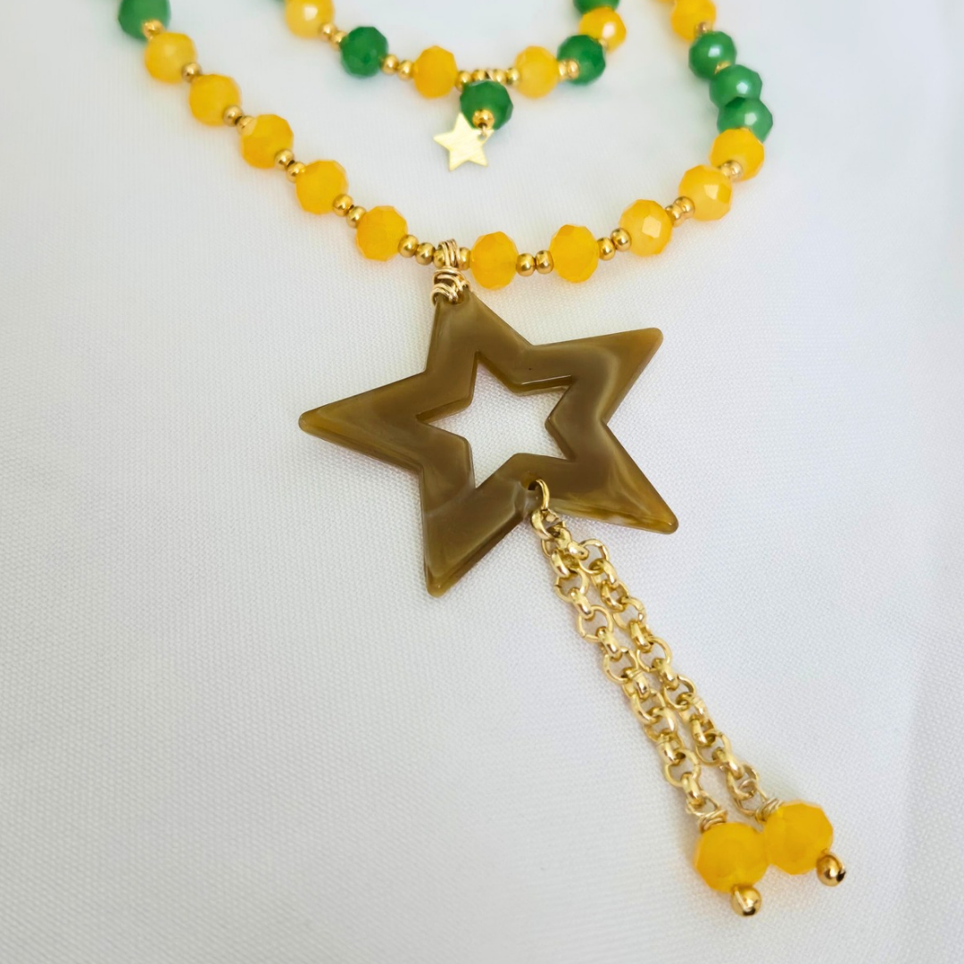 Set Verde Neon y Estrella