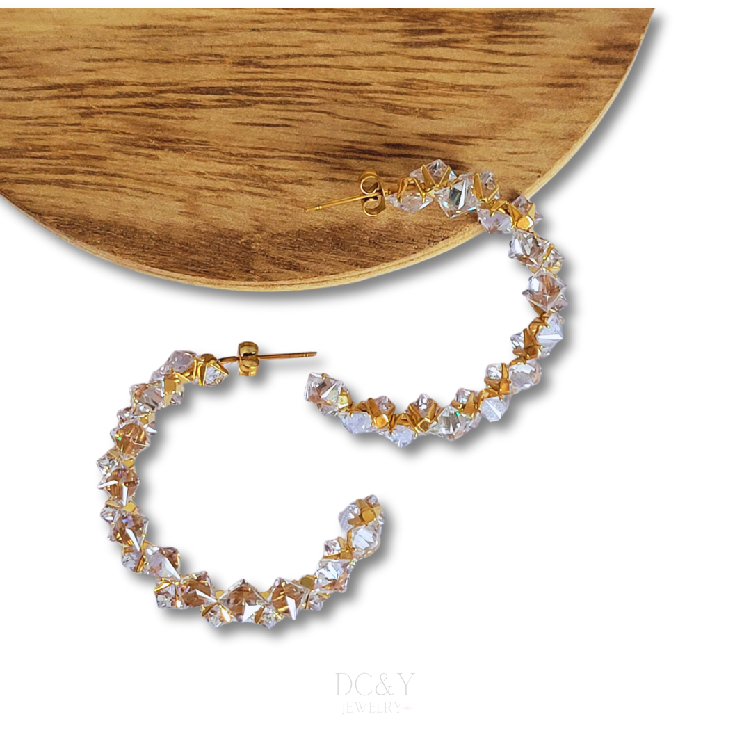 Pantallas con Piedras Clear