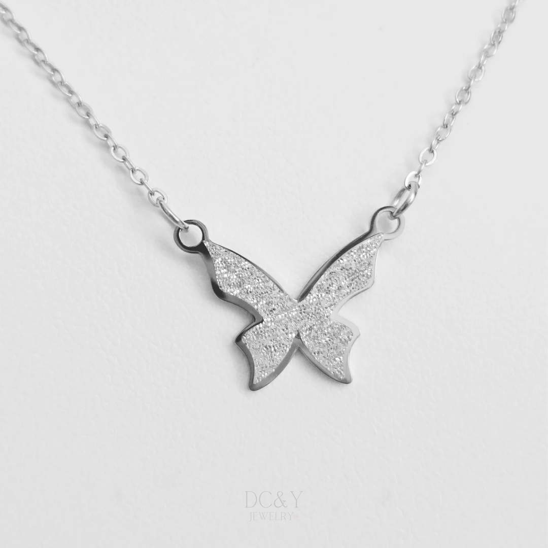 Collar Mariposa Plata
