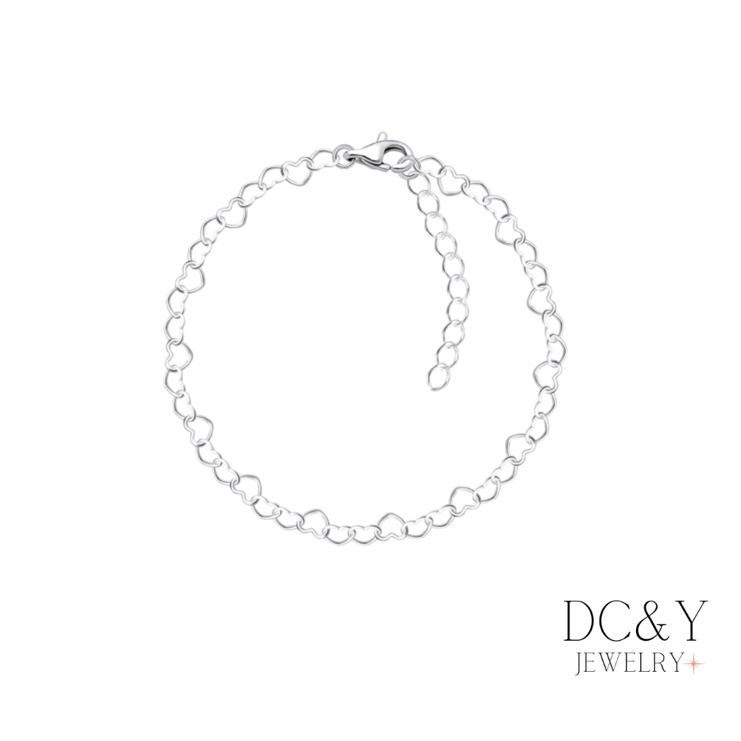 Pulsera De Corazones
