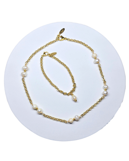 Set de Perla Doble